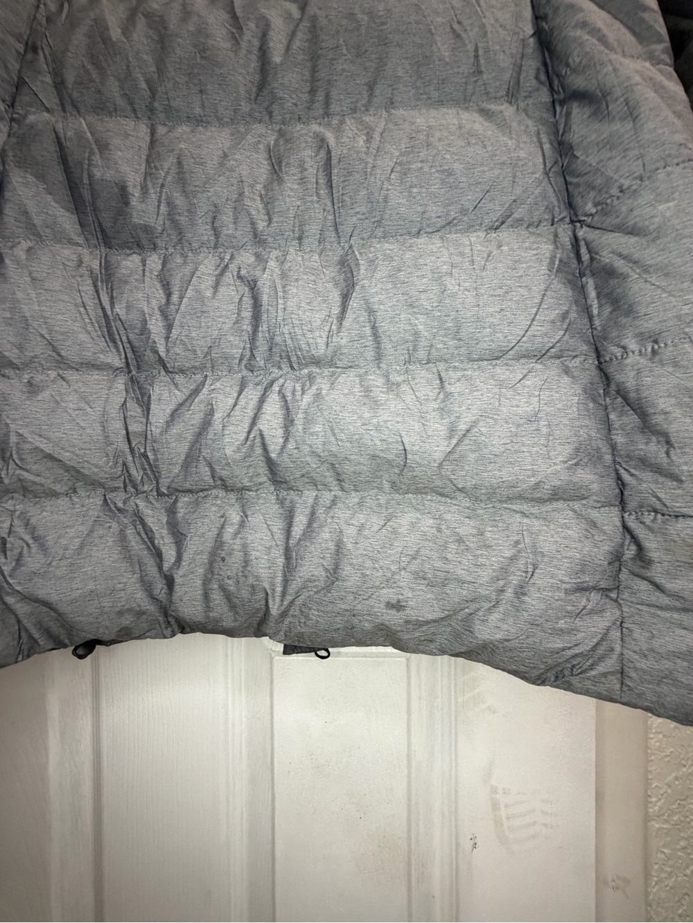 The North Face Women's Gray Quilted Hooded Puffer Coat - Picture 11 of 16
